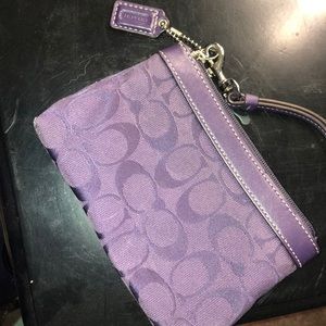 Coach wristlet